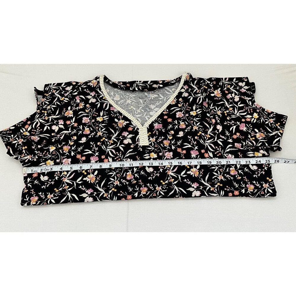 Croft&Barrow Women’s Plus Sz XXL Floral Blouse - Picture 6 of 7